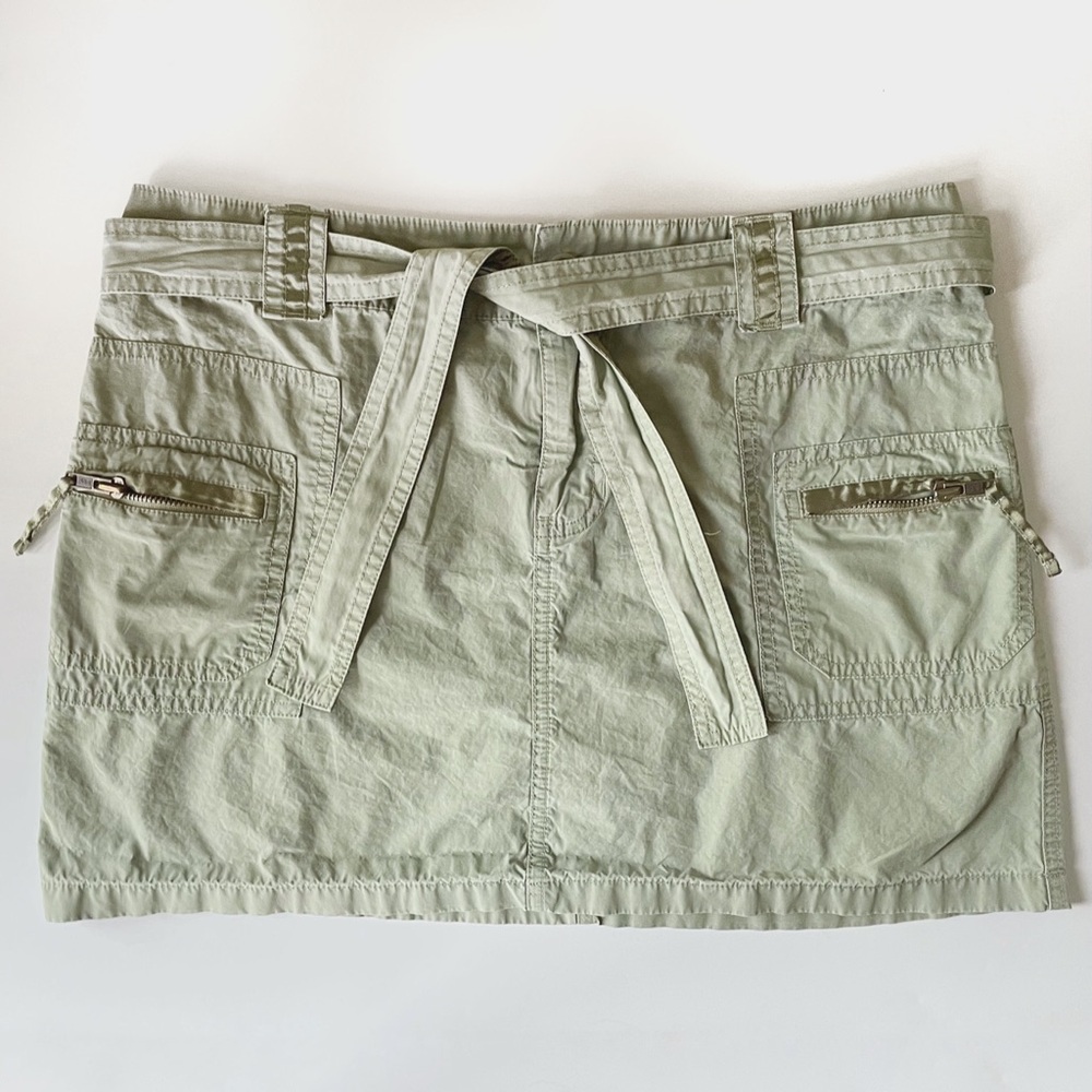 Old Navy Light Green Mini Skirt